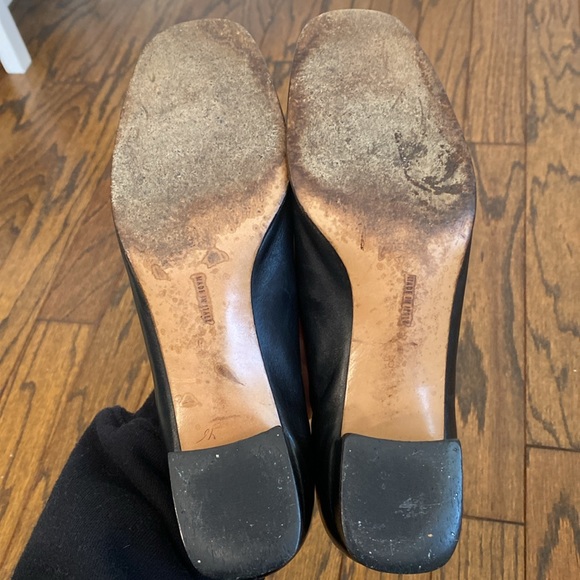 Salvatore Ferragamo Vintage Black Block Heels - Picture 12 of 12